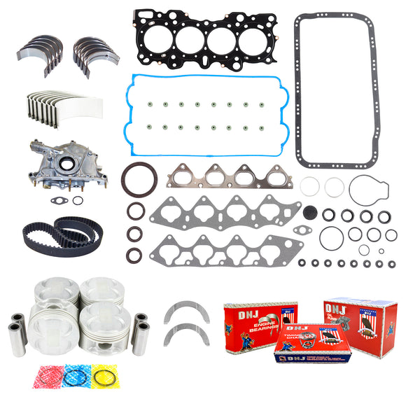 Engine Rebuild Kit 1994-1995 Honda 1.6L