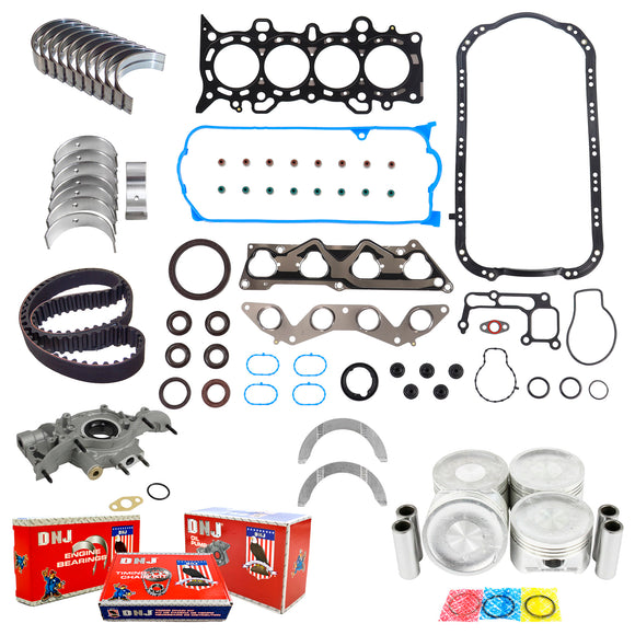 Engine Rebuild Kit 2001-2005 Honda 1.7L