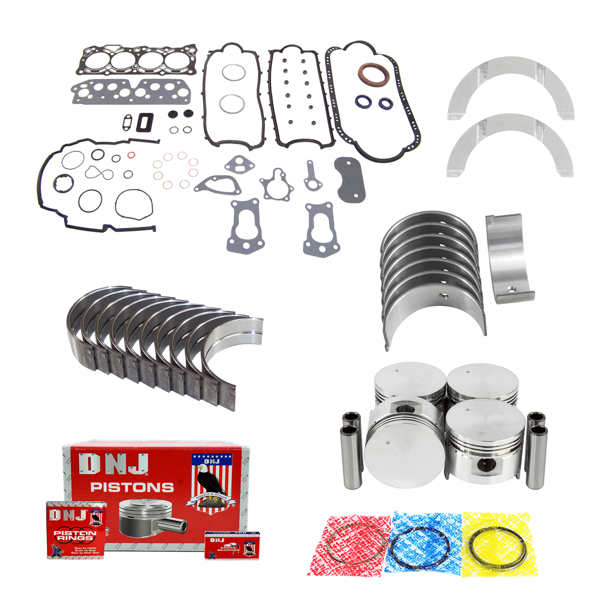 Engine Rebuild Kit For 1980-1983 Honda Civic 1.5L L4 SOHC