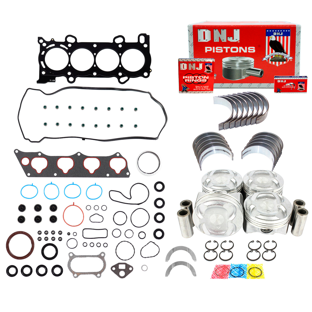 Engine Rebuild Kit 2008-2011 Honda Accord & CR-V 2.4L