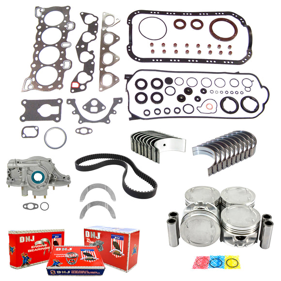 Engine Rebuild Kit 1988-1991 Honda 1.6L