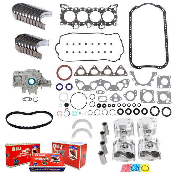 Engine Rebuild Kit 1992-1995 Honda 1.5L