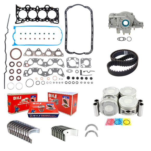 D16Z6 Engine Rebuild Kit: 1992 to 1995 Honda Civic & Honda del Sol