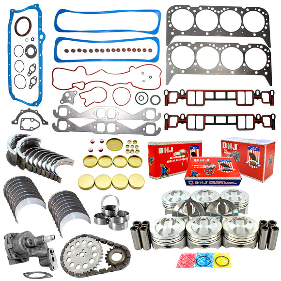 Engine Rebuild Kit: 1996-2002 Cadillac, Chevrolet, GMC 5.7L