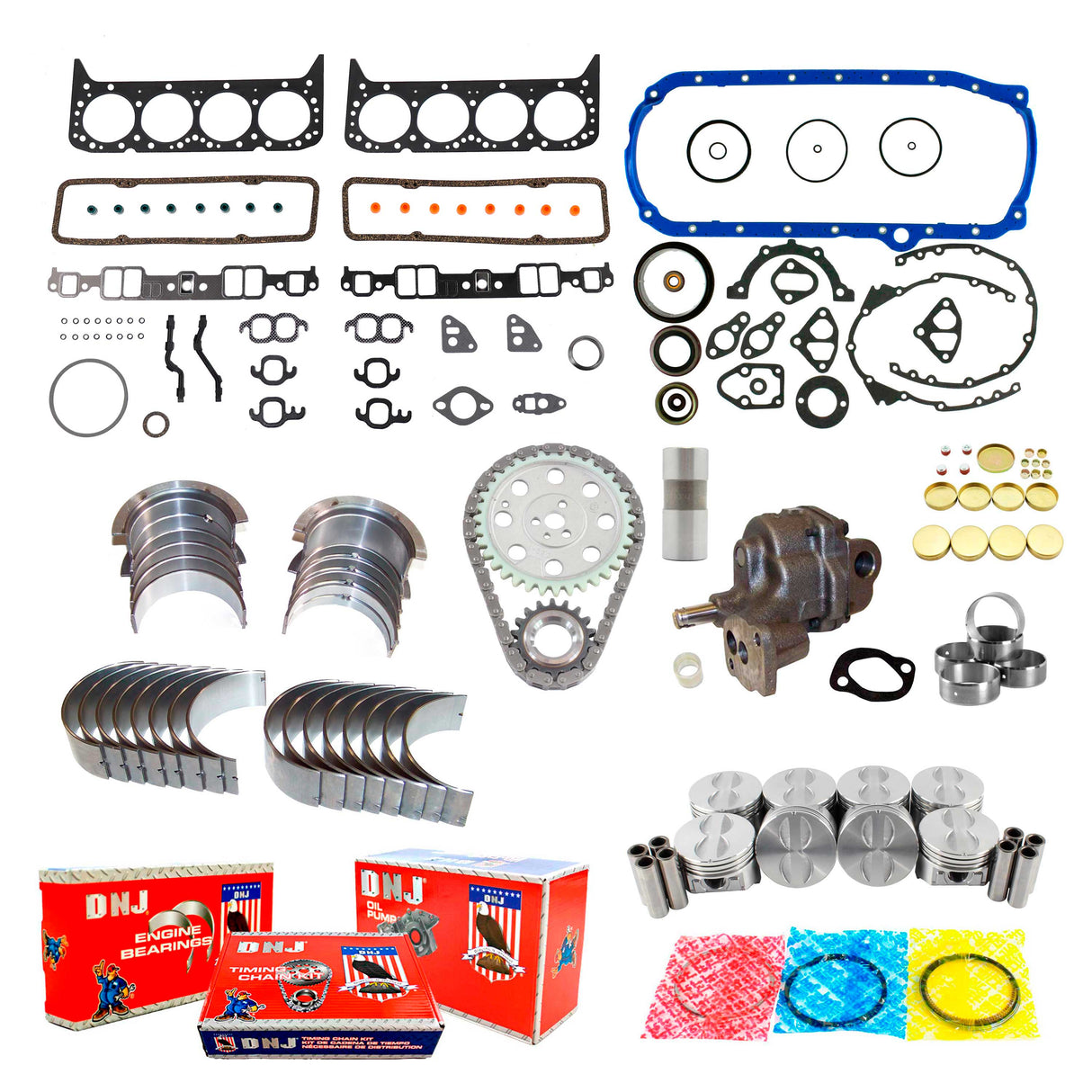 Master Engine Rebuild Kit 1986 Chevrolet 5.0L