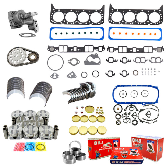 Engine Rebuild Kit 1987-1993 Buick,Cadillac,Chevrolet,Oldsmobile,Pontiac 5.0L