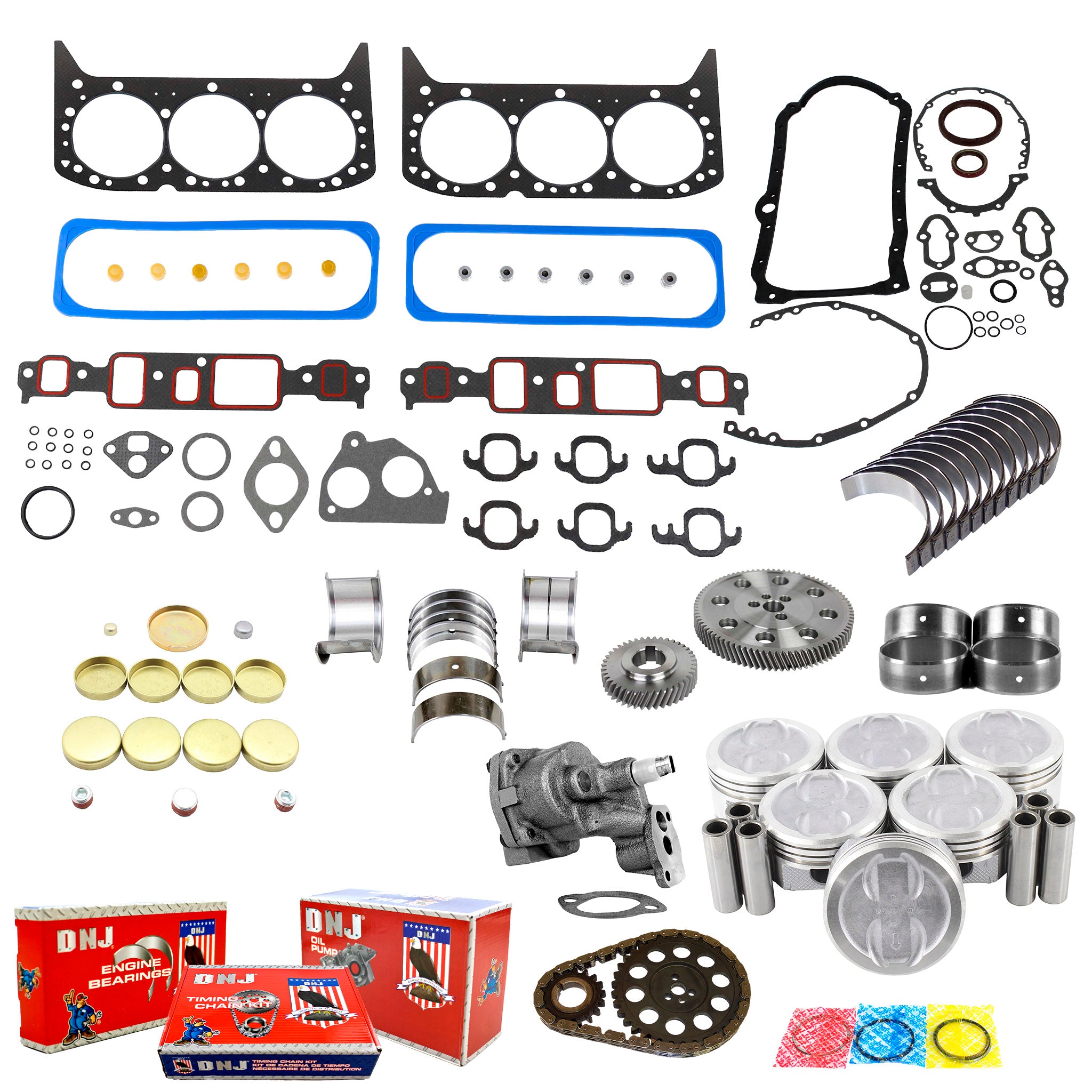 Engine Rebuild Kit for 1993 GMC &amp; Chevy 4.3L V6 Engines: MPN EK3125CM