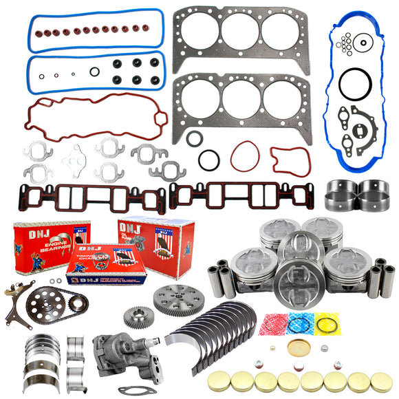 Engine Rebuild Kit 1999-2006 Chevrolet,GMC,Isuzu,Oldsmobile 4.3L