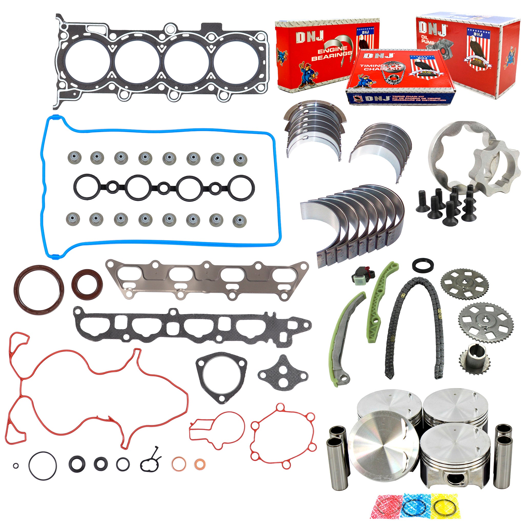 1999-2002 Saturn SW2, SL2, SC2 1.9L Engine Rebuild Kit: MPN EK312M