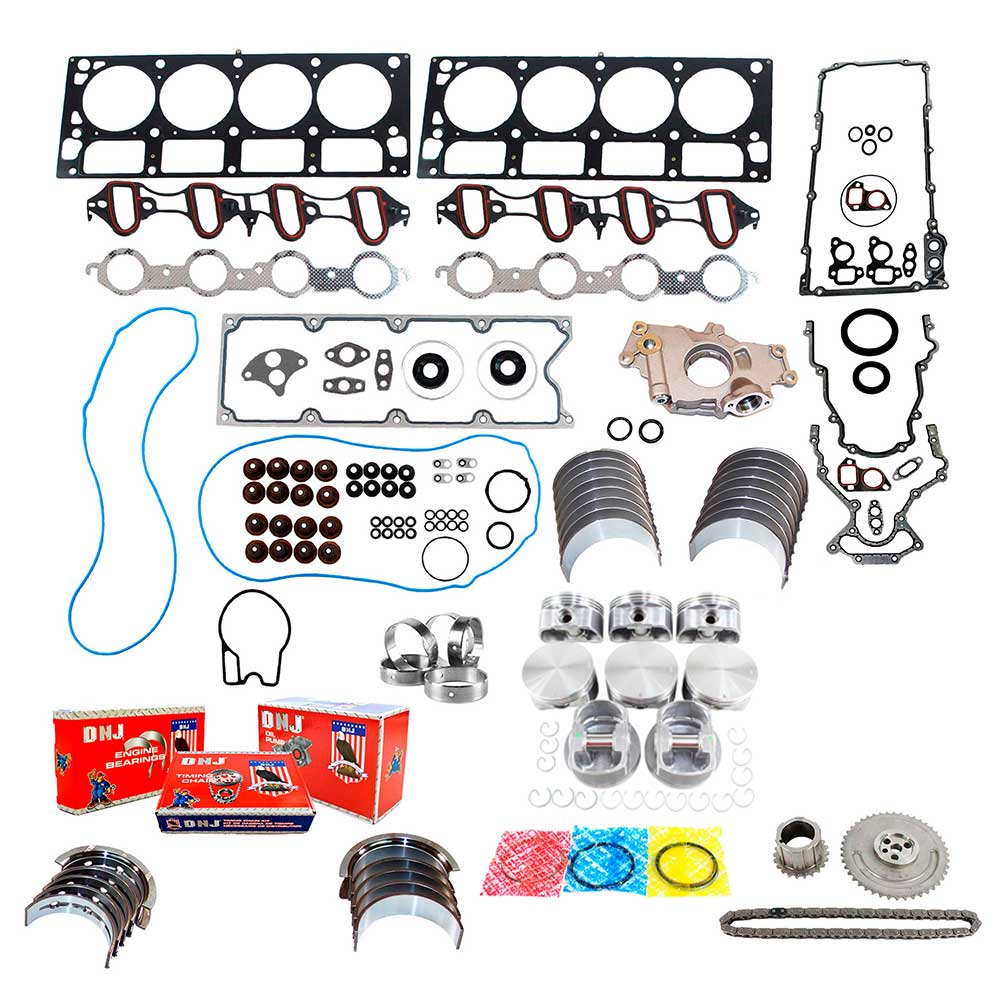 Engine Rebuild Kit 2002-2003 Cadillac,Chevrolet 6.0L