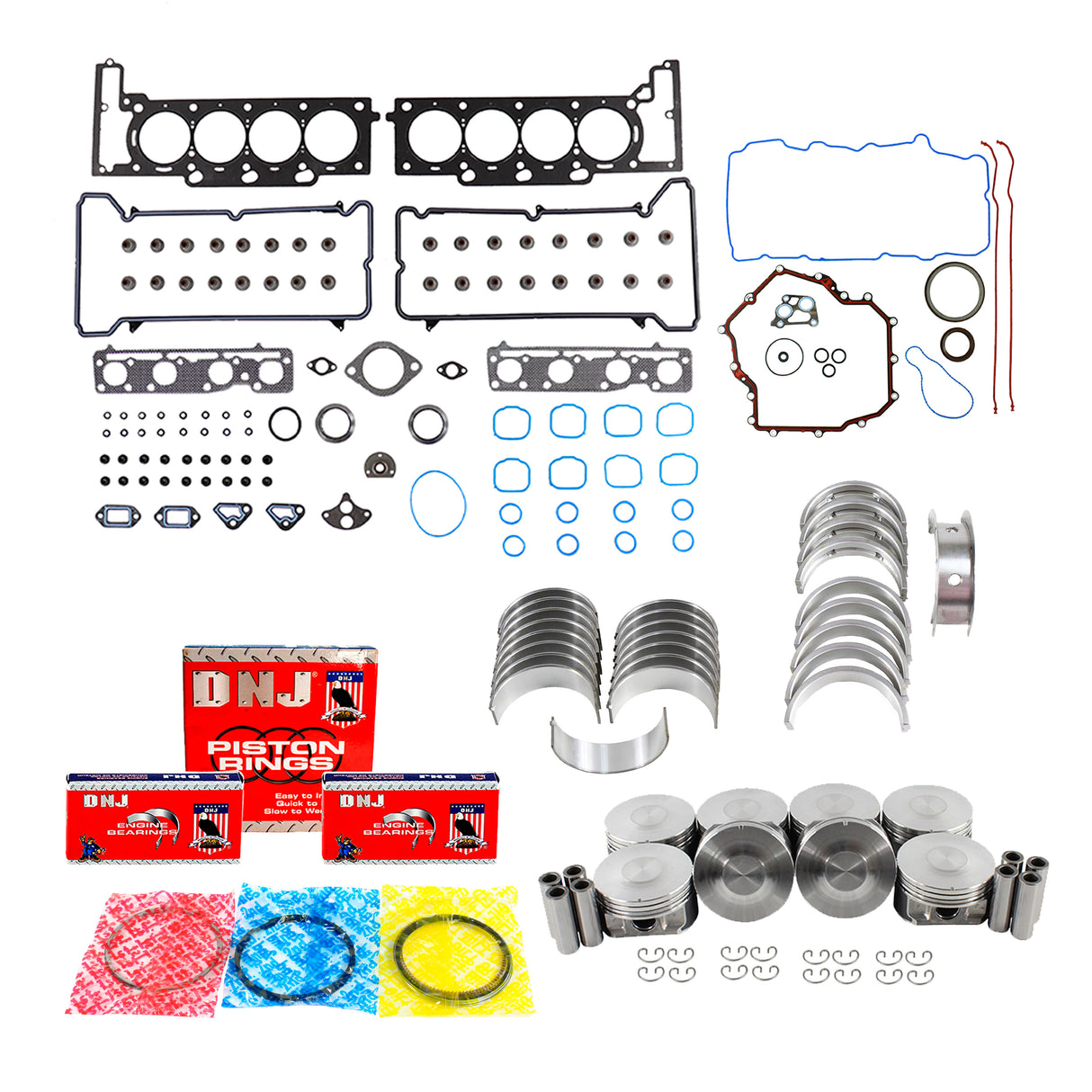 Engine Rebuild Kit 2002-2003 Cadillac 4.6L