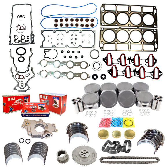 Engine Rebuild Kit 2004-2006 Buick,Cadillac,Chevrolet,GMC,Isuzu 5.3L