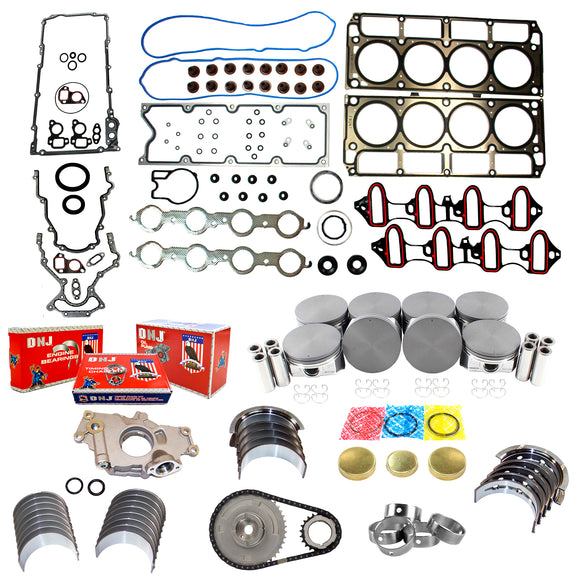 Engine Rebuild Kit 2007-2008 Chevrolet,GMC 4.8L-5.3L