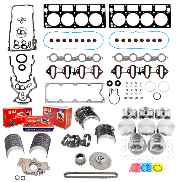 Engine Rebuild Kit 2004 Cadillac,Chevrolet 6.0L