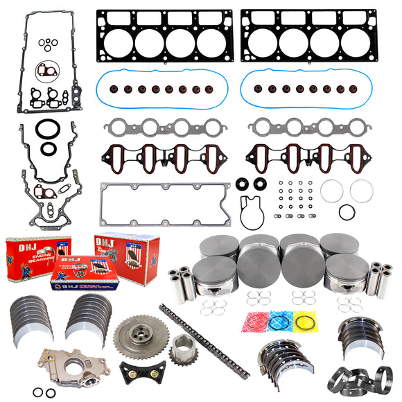 Engine Rebuild Kit 2005-2007 Cadillac,Chevrolet,GMC 6.0L