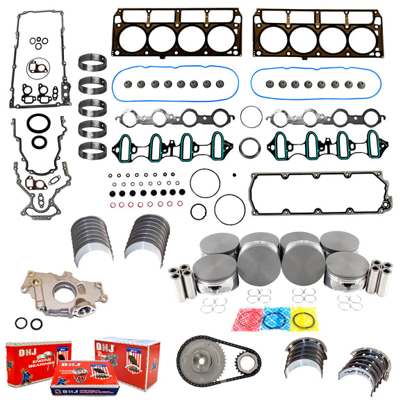 Engine Rebuild Kit 2007-2009 Chevrolet,Saab 6.0L