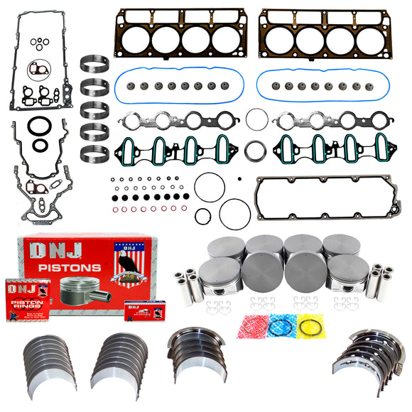 Engine Rebuild Kit 2008-2009 Cadillac,Chevrolet,GMC 6.0L