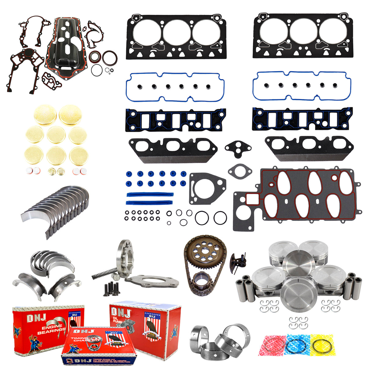 Master Engine Rebuild Kit 1996-1997 Chevrolet 3.8L
