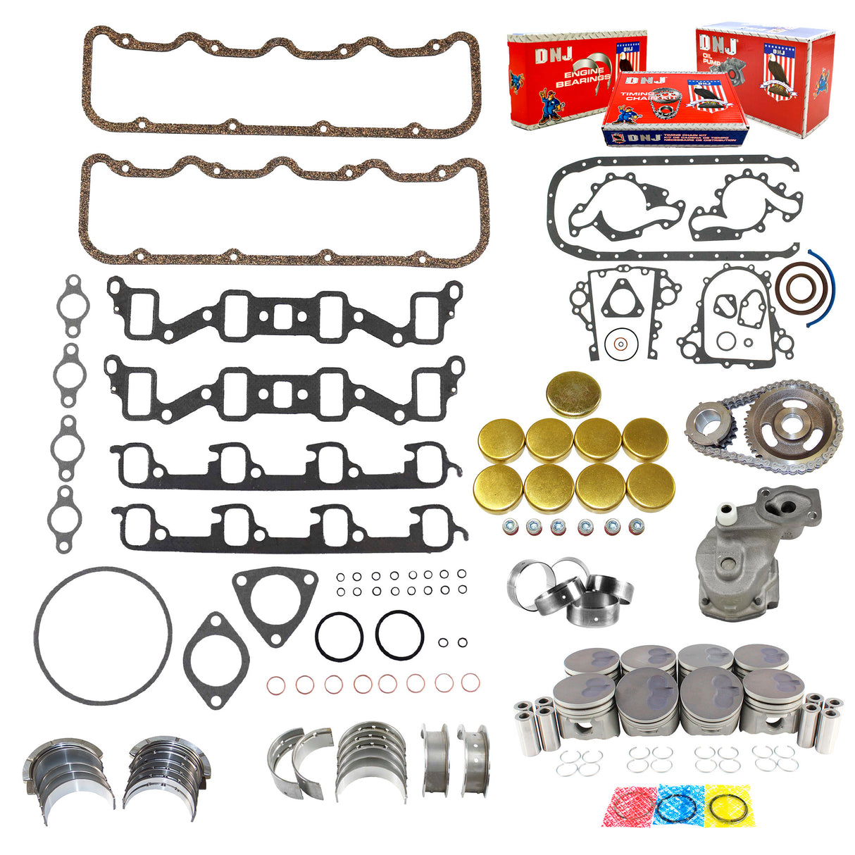 Master Engine Rebuild Kit 1994-1996 AM 6.5L