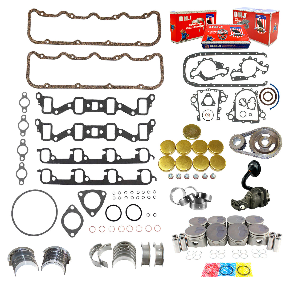 Master Engine Rebuild Kit 1997-2002 AM 6.5L