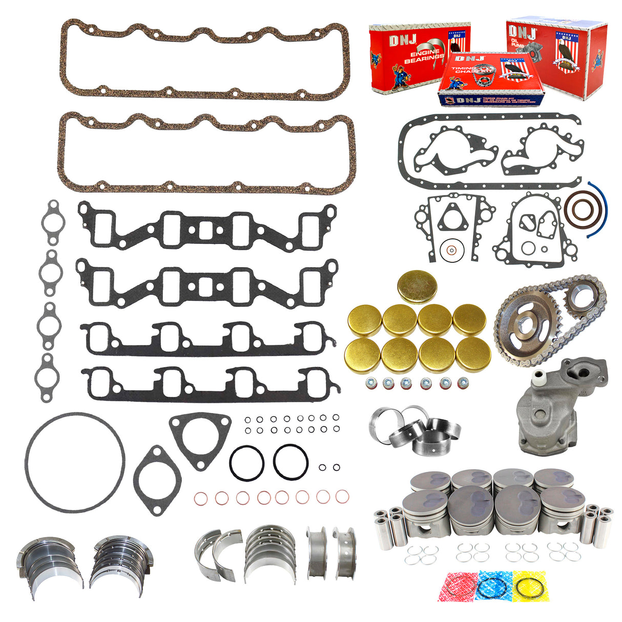 Master Engine Rebuild Kit 1992-1993 Chevrolet 6.5L