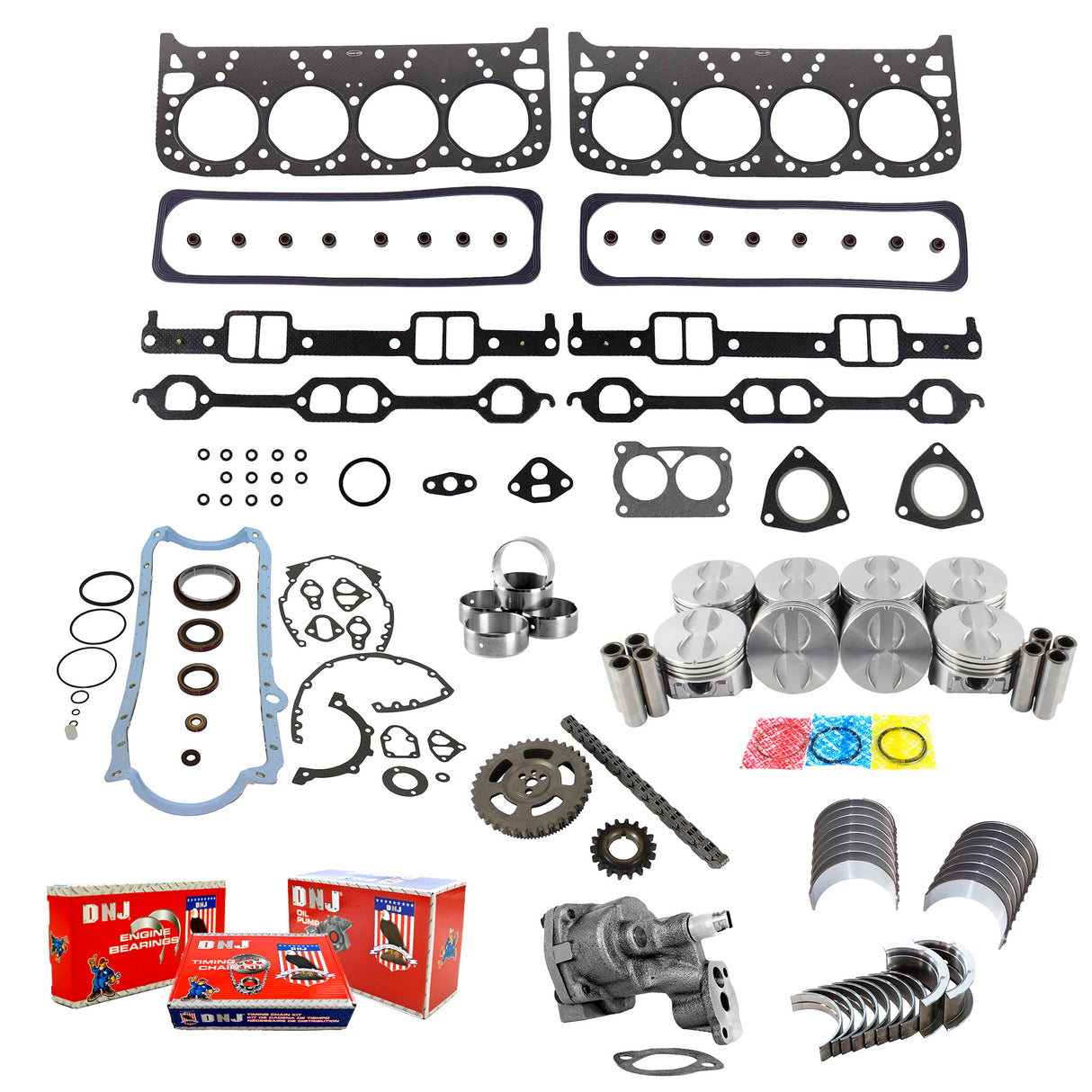 Master Engine Rebuild Kit 1994-1995 Chevrolet 4.3L