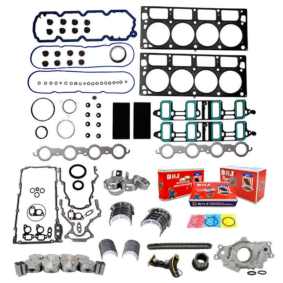 Engine Rebuild Kit 2010-2014 Cadillac,GMC 6.2L