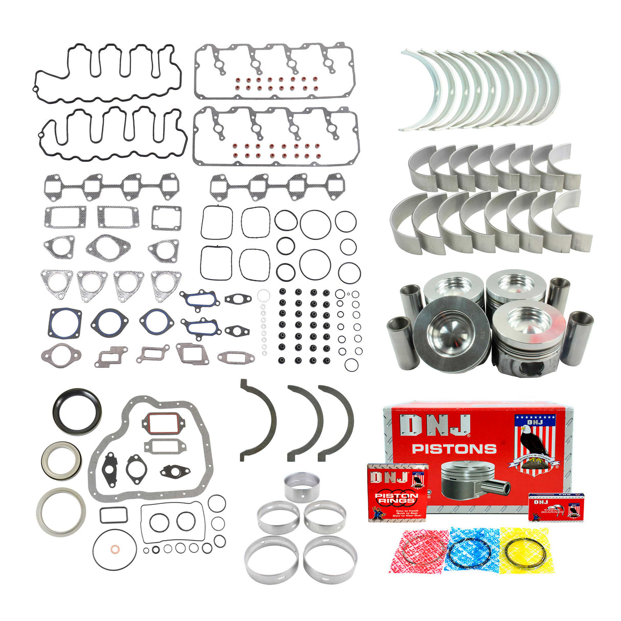 6.6L V8 Engine Rebuild Kit 2010-2016 6.6L V8 Chevrolet & GMC
