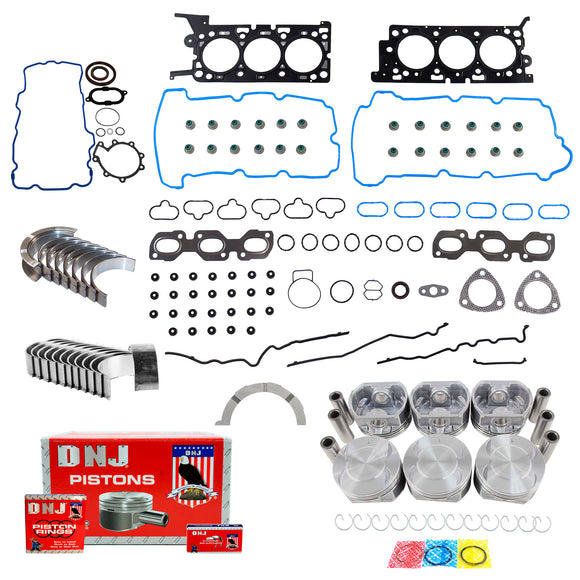 Engine Rebuild Kit 2007-2008 Ford,Mazda,Mercury 3.0L