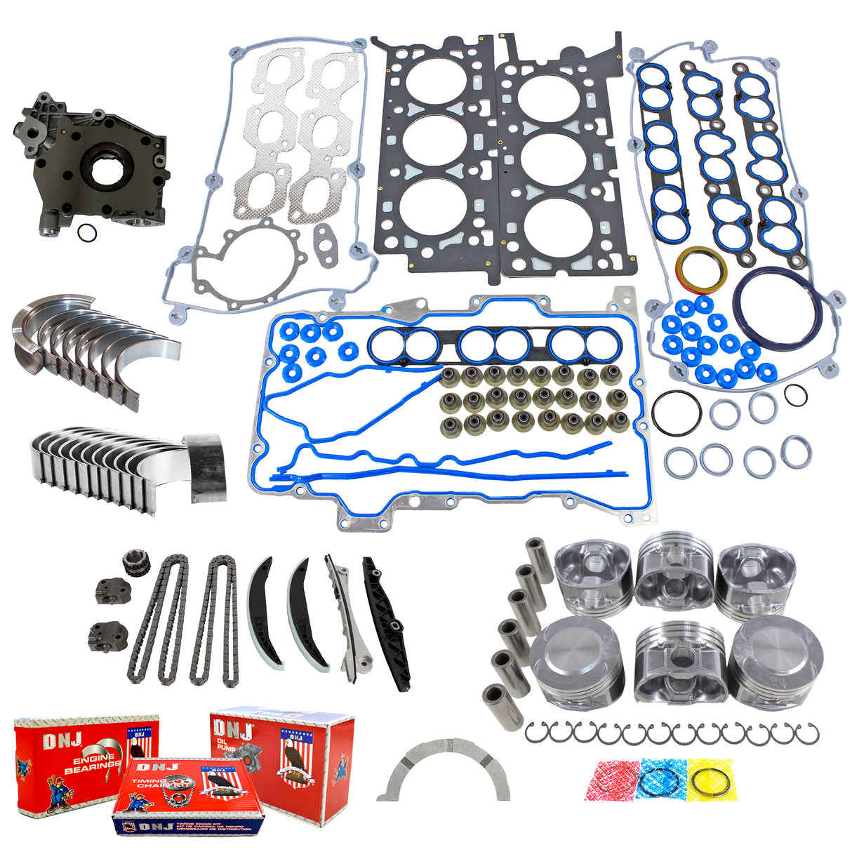 Engine Rebuild Kit 2001 Mazda 2.5L