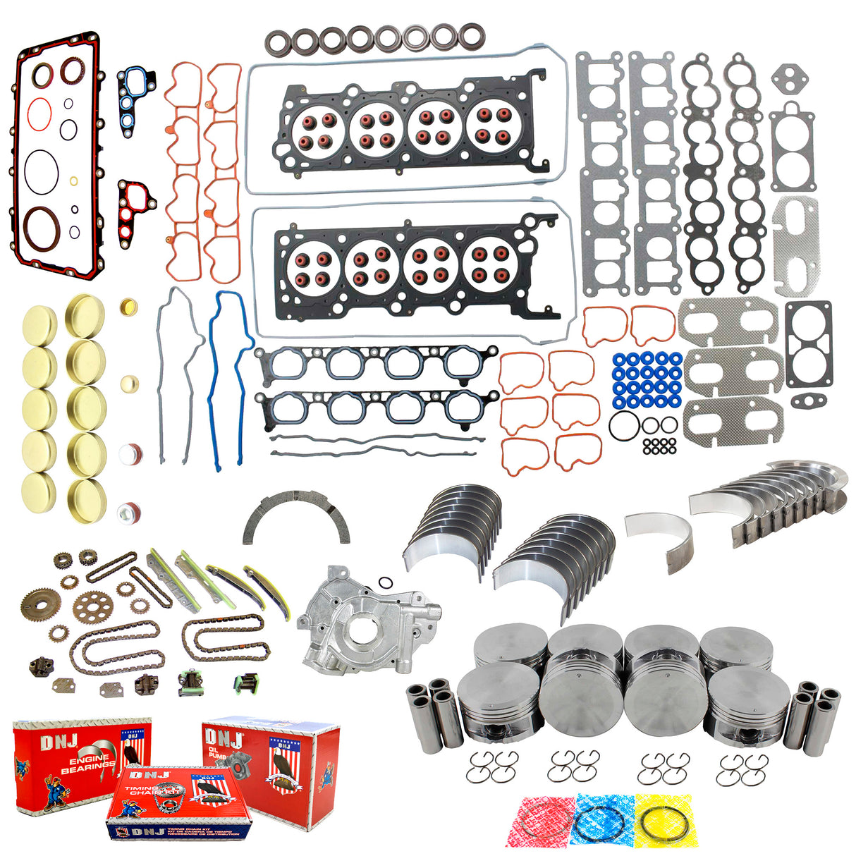 Master Engine Rebuild Kit 1998 Lincoln 4.6L