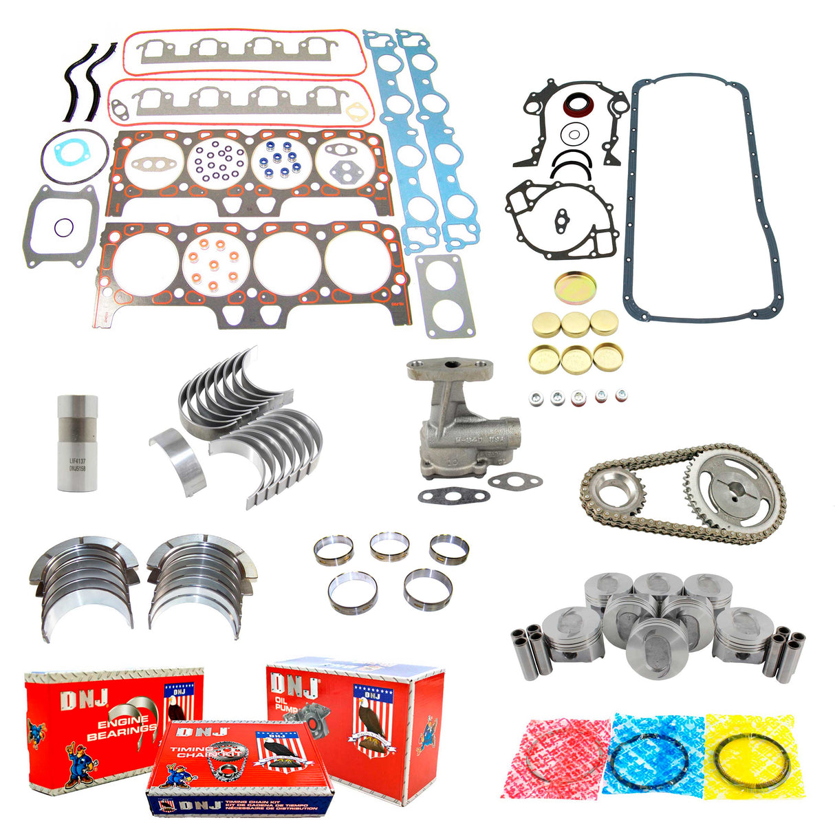 Master Engine Rebuild Kit 1995-1997 Ford 7.5L