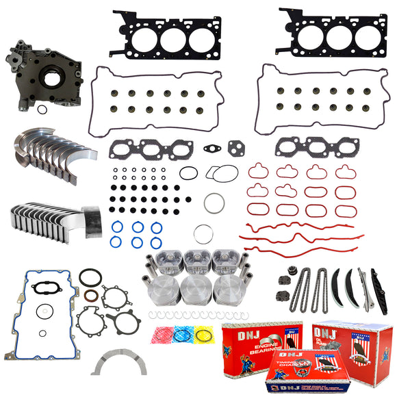 Engine Rebuild Kit 2001-2002 Ford,Mercury 3.0L