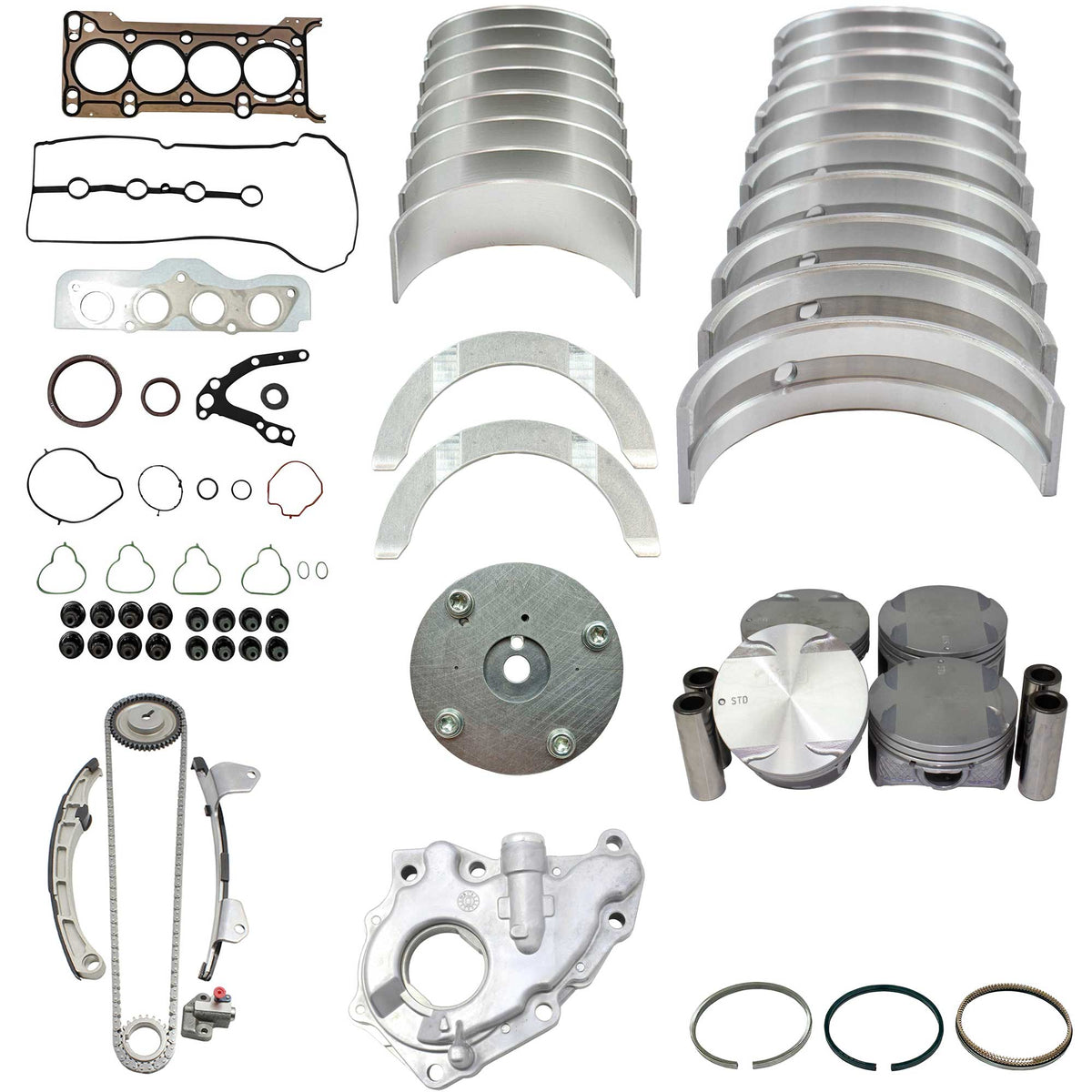 Master Engine Rebuild Kit 2011-2014 Mazda 1.5L