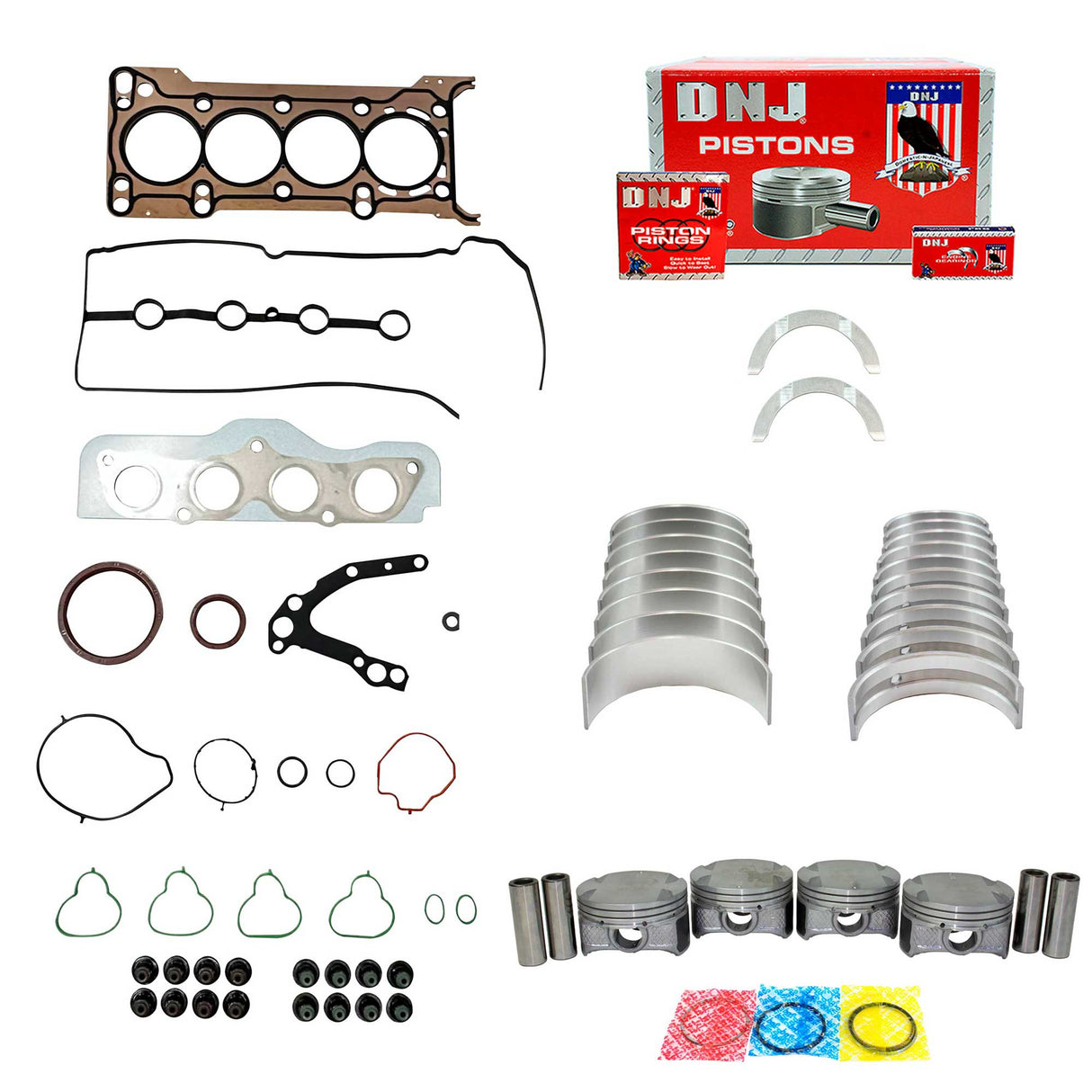 Engine Rebuild Kit 2011-2014 Mazda 1.5L