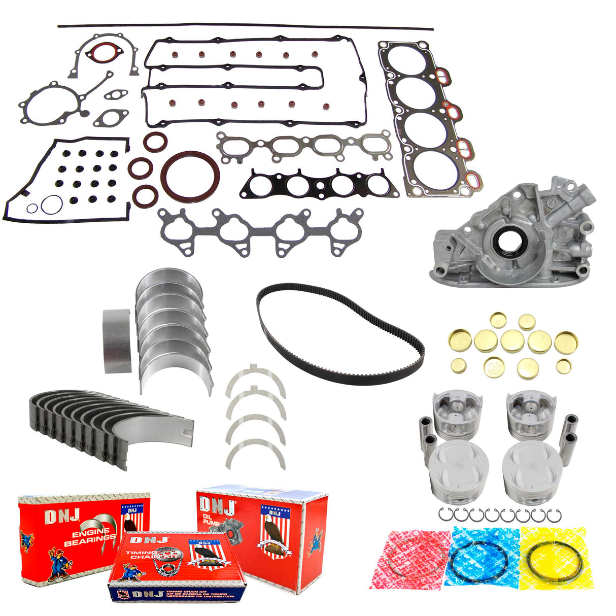 Master Engine Rebuild Kit 1995-2002 Kia 2.0L