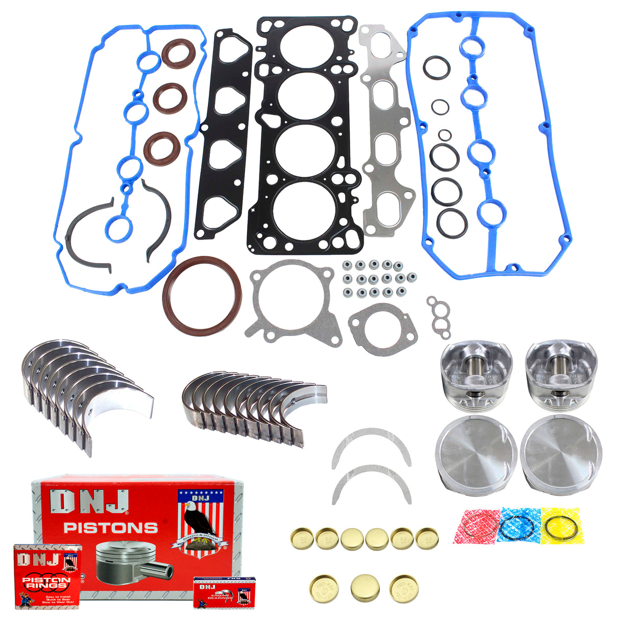 Engine Rebuild Kit 2003-2005 Kia 1.6L