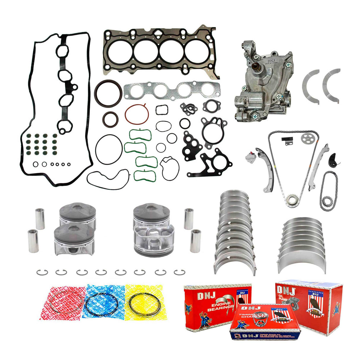Master Engine Rebuild Kit 2013-2018 Mazda 2.0L
