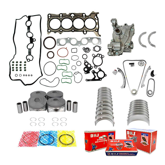 Master Engine Rebuild Kit For 2012-2013 Mazda DOHC