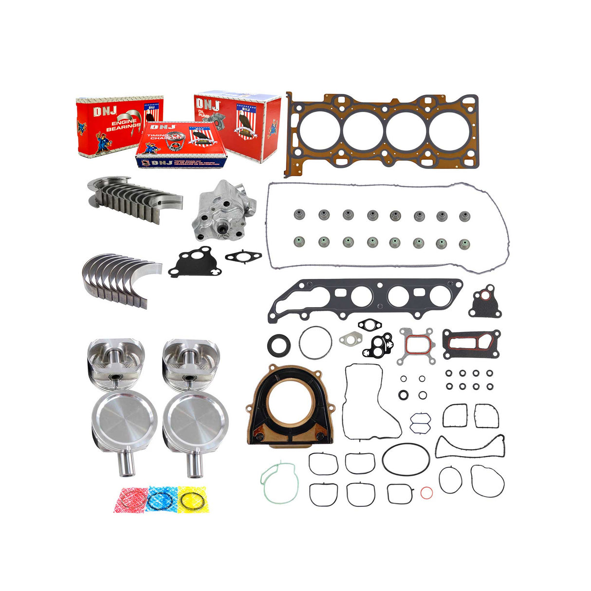 Master Engine Rebuild Kit 2004 Ford 2.3L