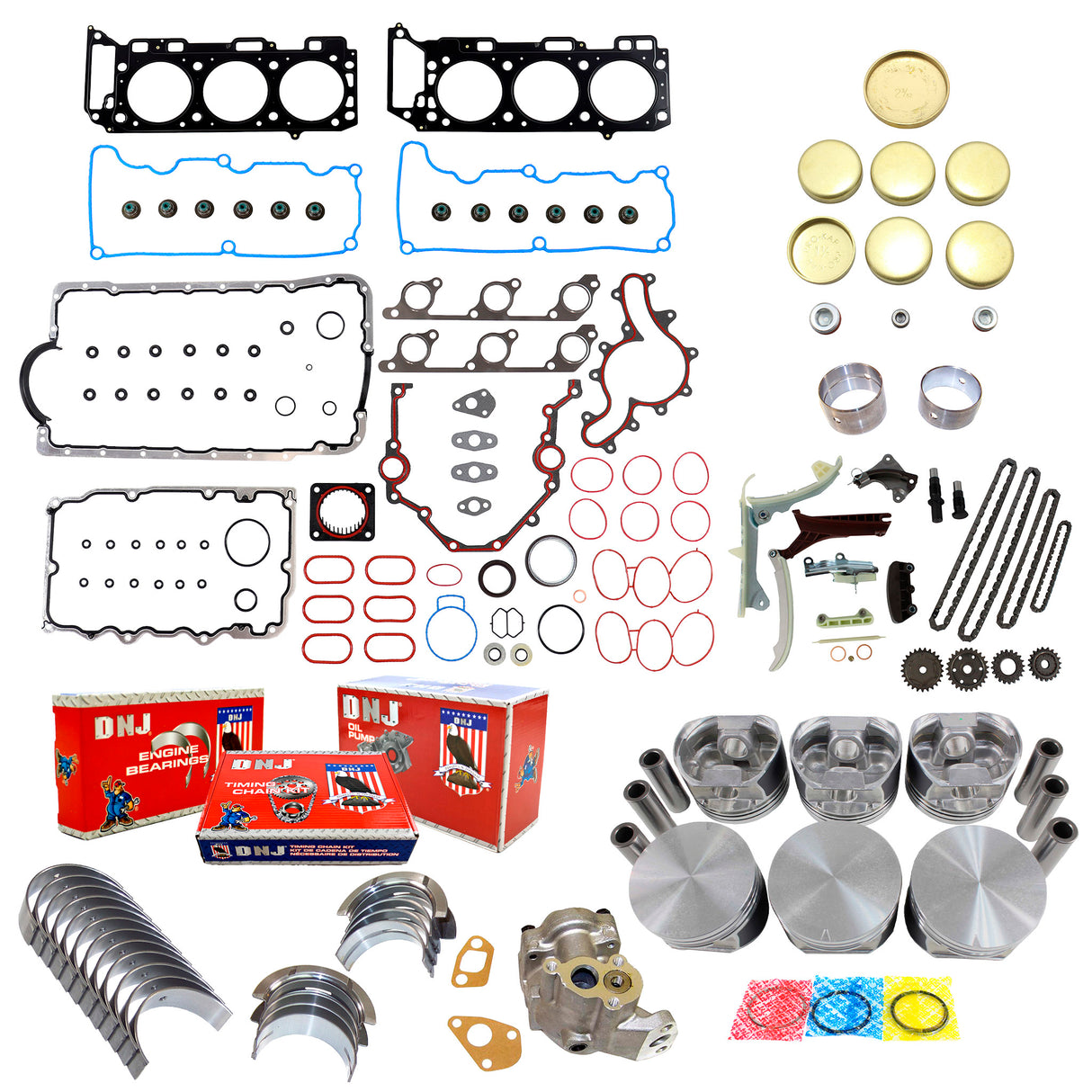 Engine Rebuild Kit 2001-2009 Ford,Mazda,Mercury 4.0L