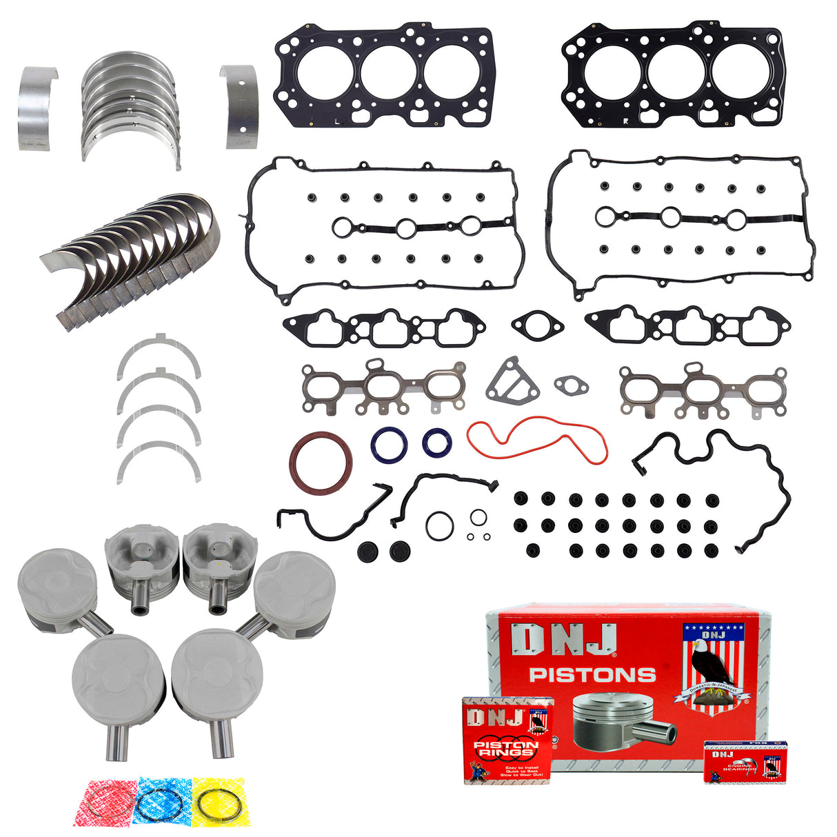 Engine Rebuild Kit 1995-2002 Mazda 2.5L