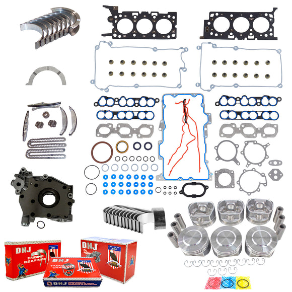 Engine Rebuild Kit 1999-2000 Mercury 2.5L