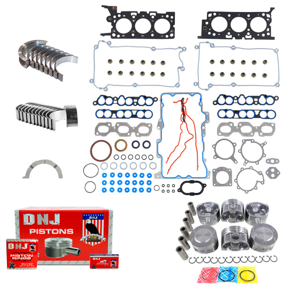 Engine Rebuild Kit 2000 Mazda 2.5L