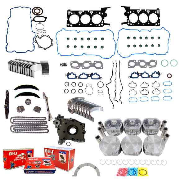 Engine Rebuild Kit 2004-2008 Mazda 3.0L