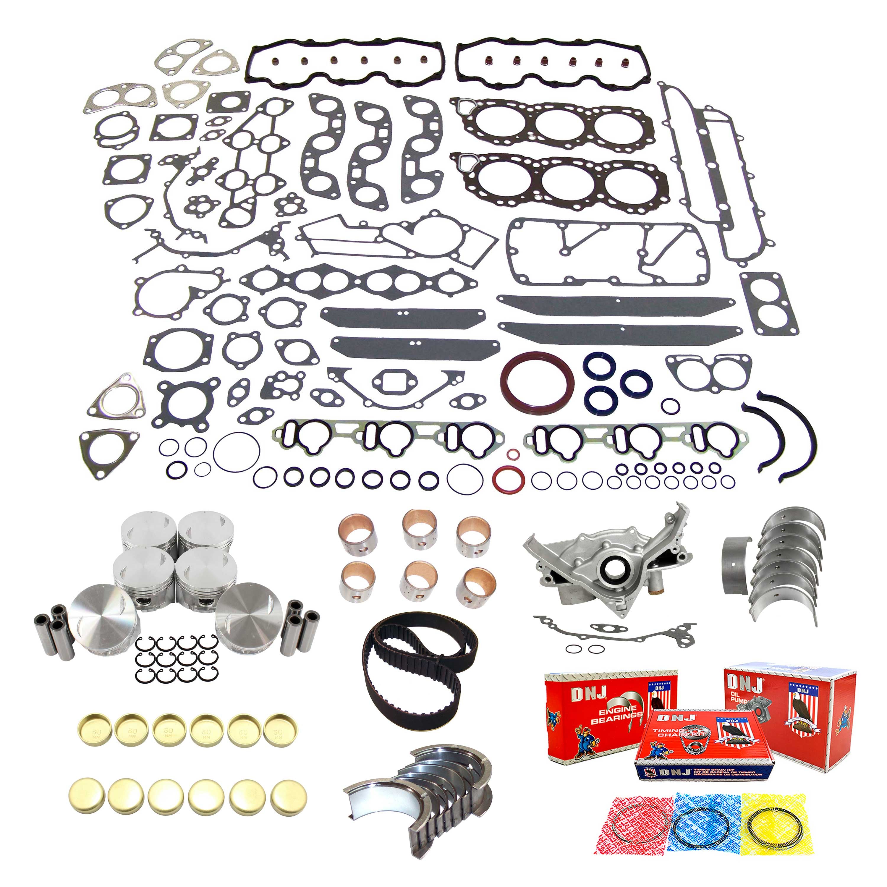 1987-1993 Nissan D21 & Pathfinder 3.0L V6 Engine Rebuild Kit: MPN