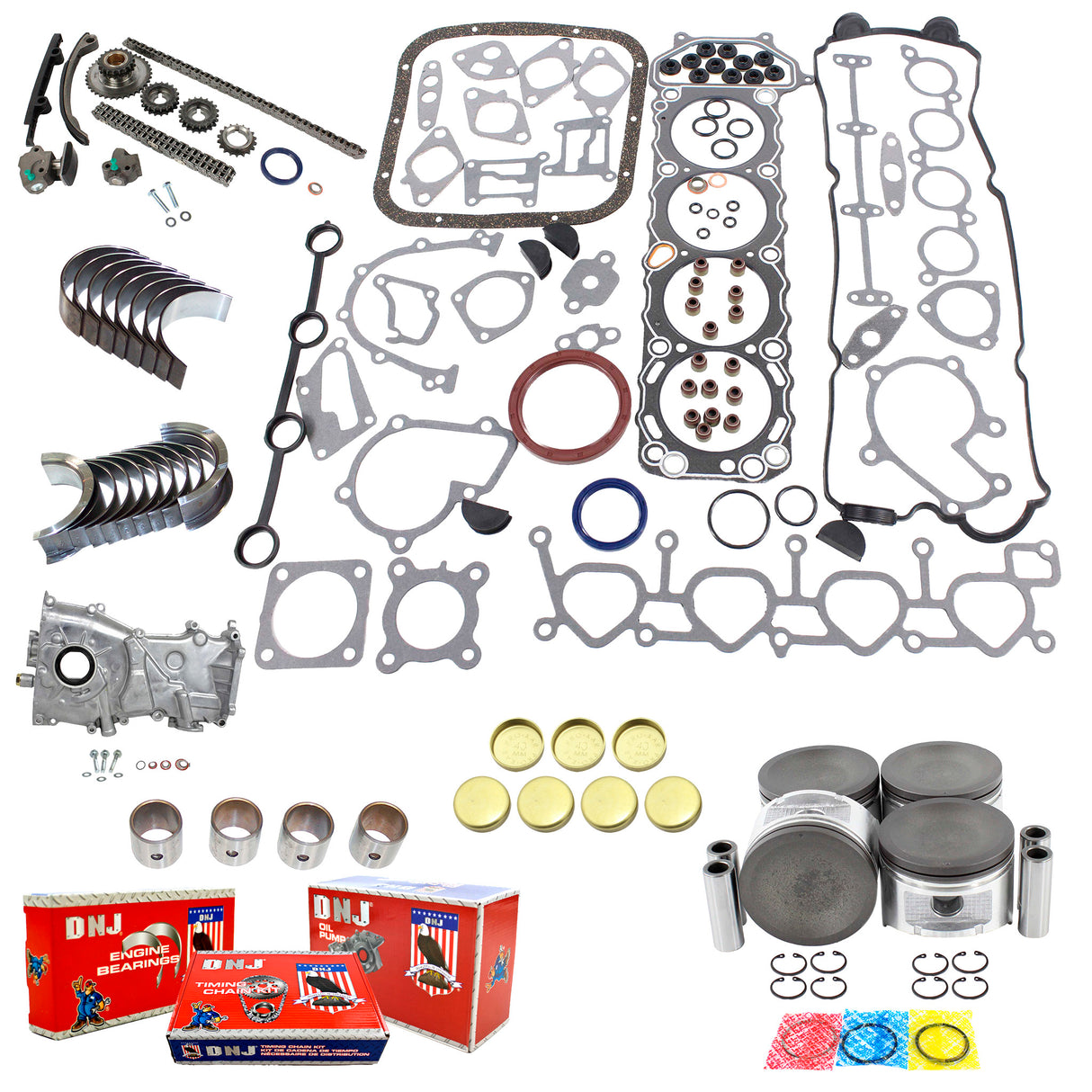 Master Engine Rebuild Kit 1993-1997 Nissan 2.4L