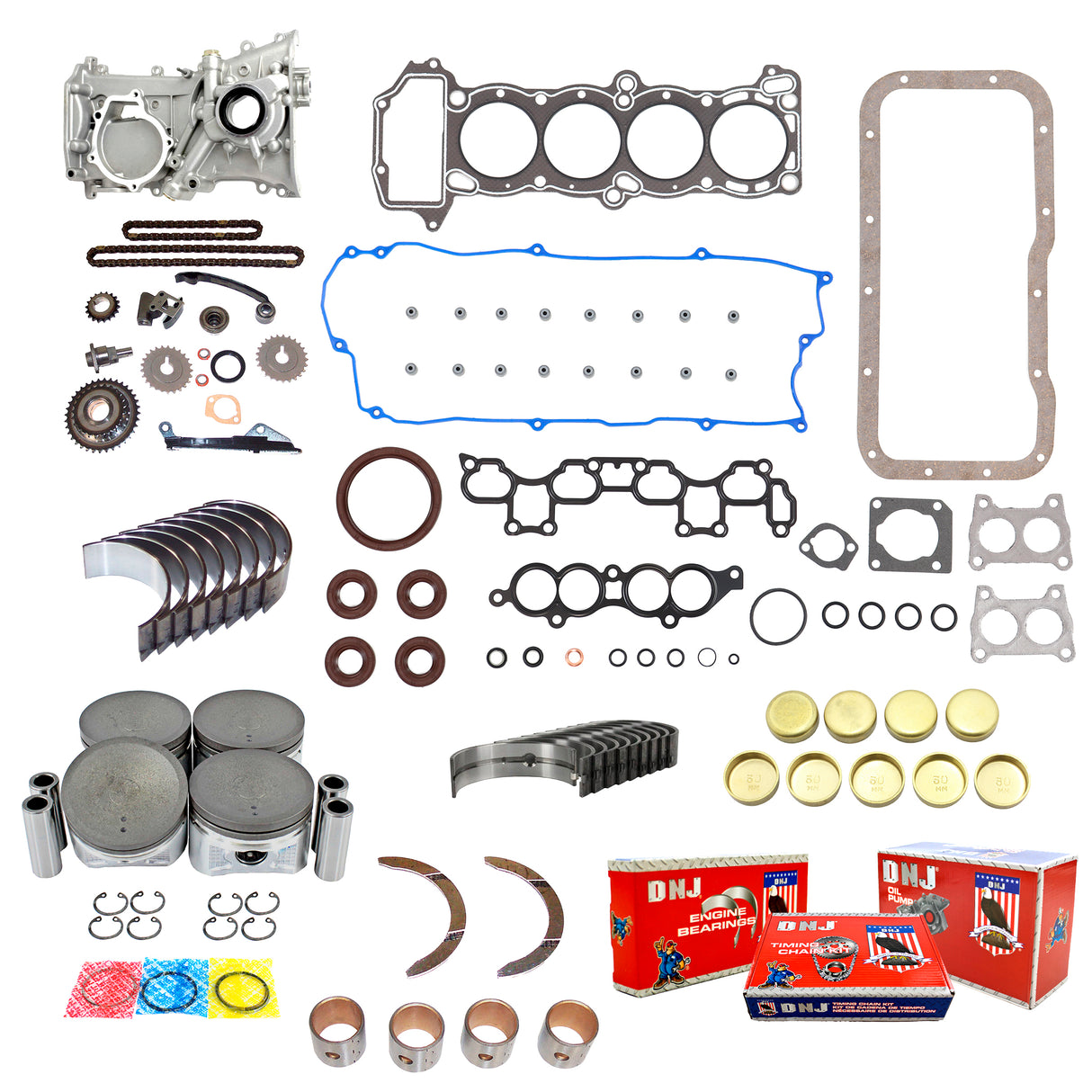 Engine Rebuild Kit 1995-1999 Nissan 1.6L
