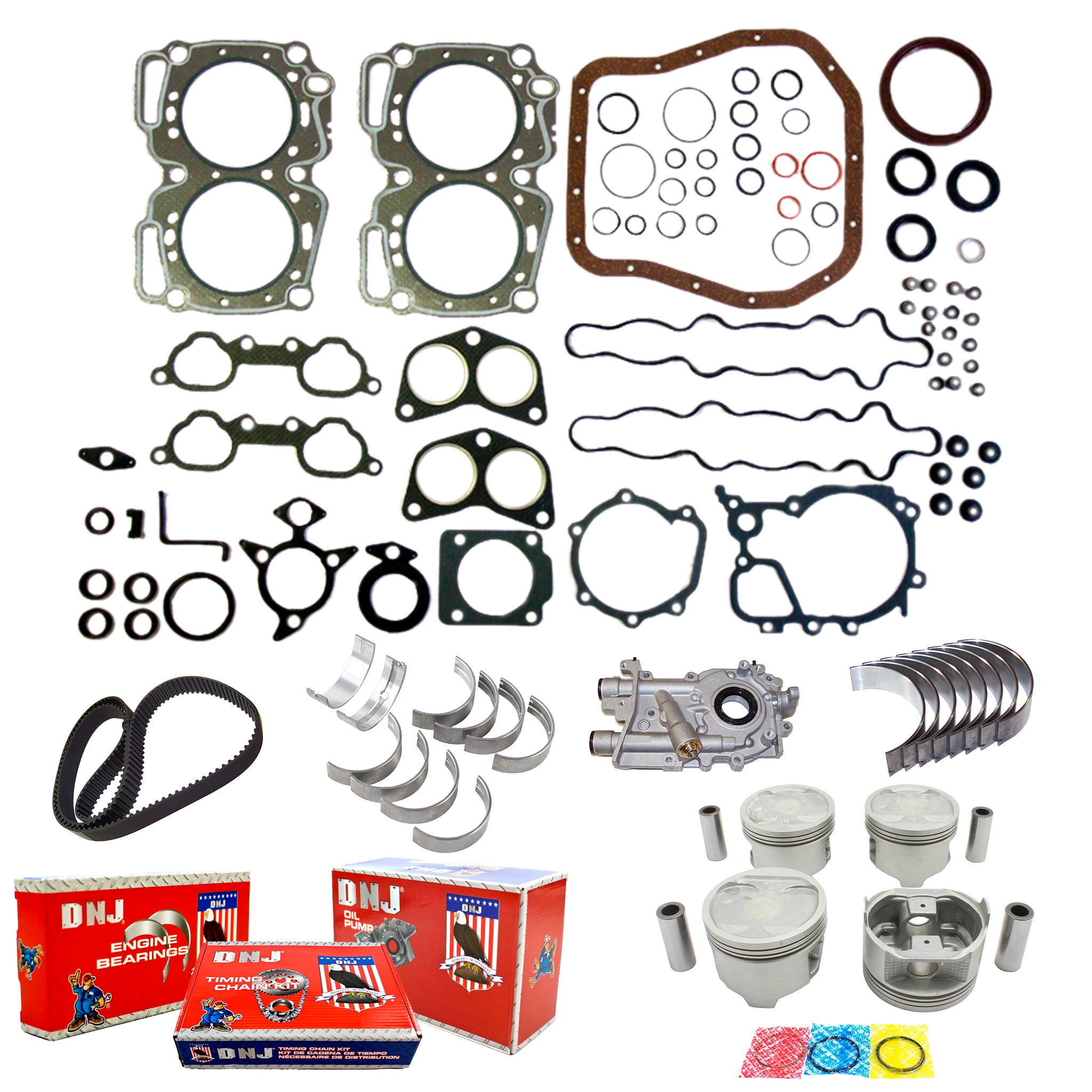 EJ22 Engine Rebuild Kit: 1990-1996 Subaru Legacy & 1995-1996