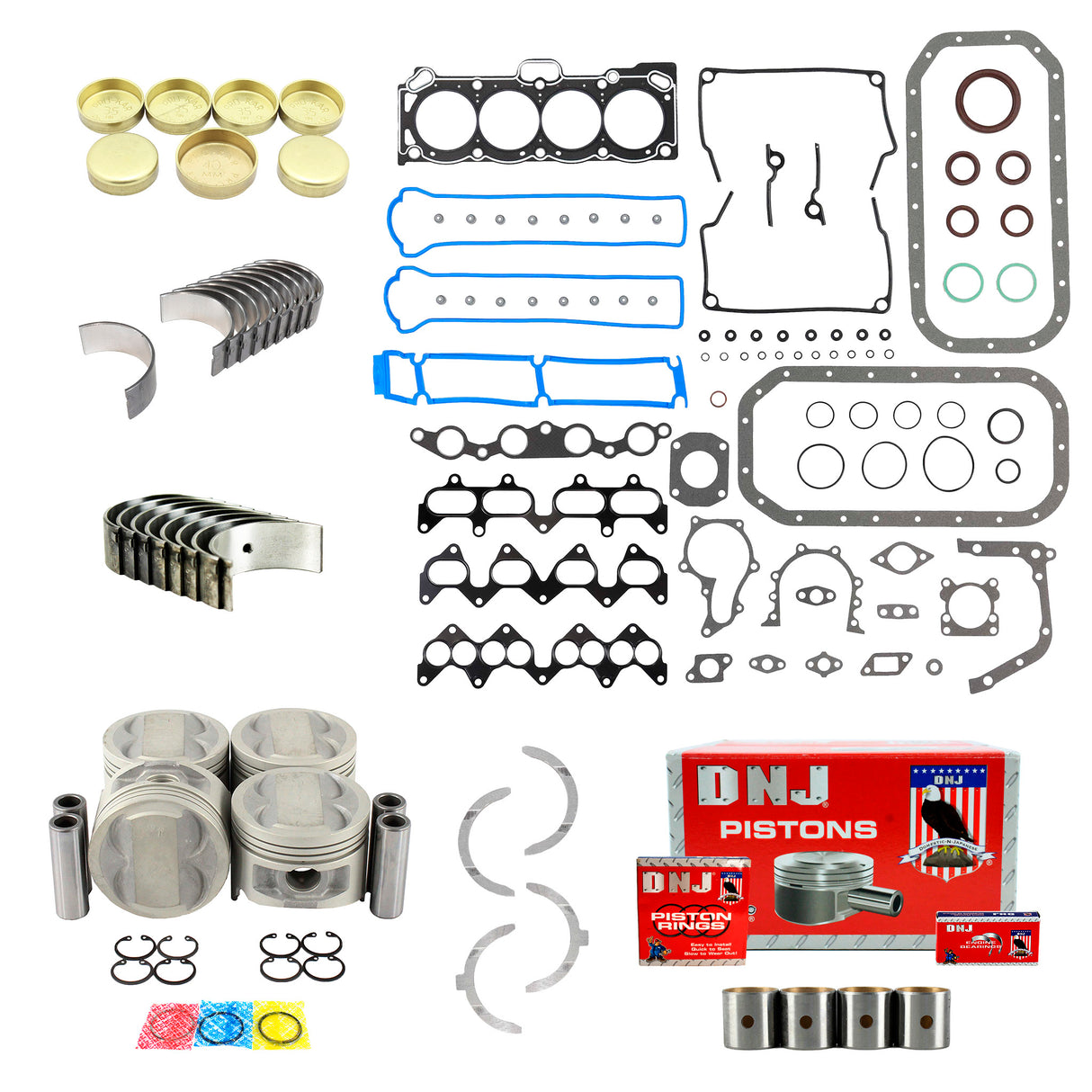 Engine Rebuild Kit 1990-1992 Geo 1.6L